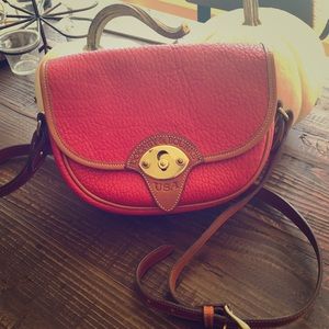 Dooney & Bourke classic leather satchel/cross body